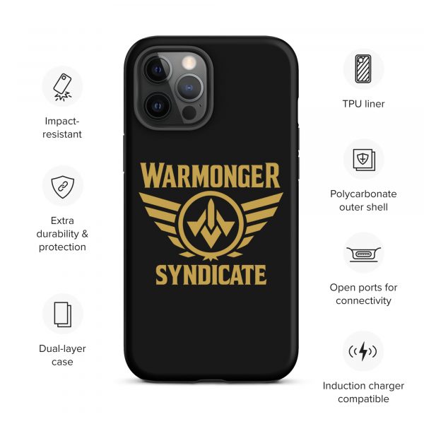 WMS Rugged Case | iPhone® | Brand | Black/ Gold