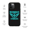 WMS Rugged Case | iPhone® | Brand | Black/ Aqua