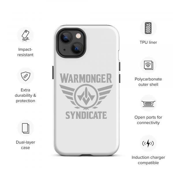 WMS Rugged Case | iPhone® | Brand | White/ Grey