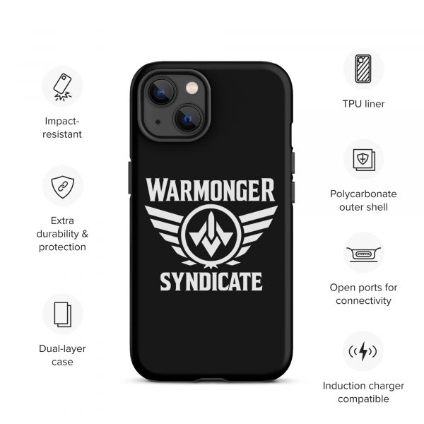 WMS Rugged Case | iPhone® | Brand | Black/ White