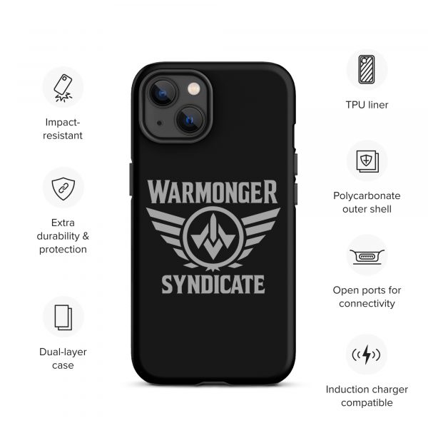 WMS Rugged Case | iPhone® | Brand | Black/ Grey