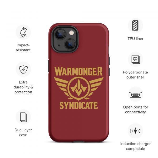 WMS Rugged Case | iPhone® | Brand | U.S. Marine Corps/ Gold