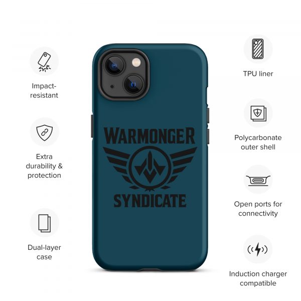 WMS Rugged Case | iPhone® | Brand | U.S. Navy/ Black