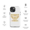 WMS Rugged Case | iPhone® | Brand | White/ Gold