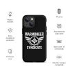 WMS Rugged Case | iPhone® | Brand | Black/ White