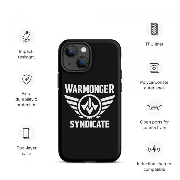 WMS Rugged Case | iPhone® | Brand | Black/ White