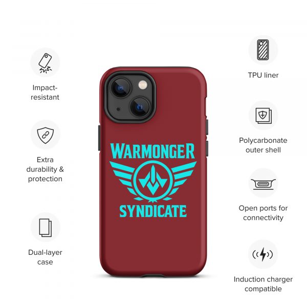 WMS Rugged Case | iPhone® | Brand | U.S. Marine Corps/ Aqua