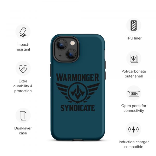 WMS Rugged Case | iPhone® | Brand | U.S. Navy/ Black