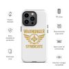 WMS Rugged Case | iPhone® | Brand | White/ Gold