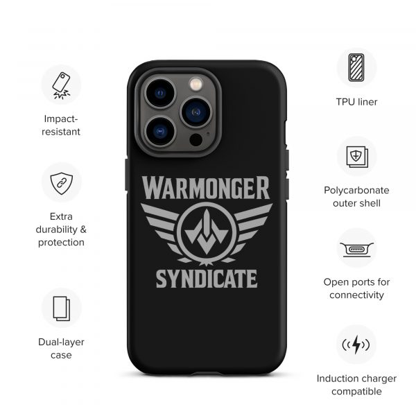 WMS Rugged Case | iPhone® | Brand | Black/ Grey