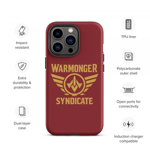 WMS Rugged Case | iPhone® | Brand | U.S. Marine Corps/ Gold