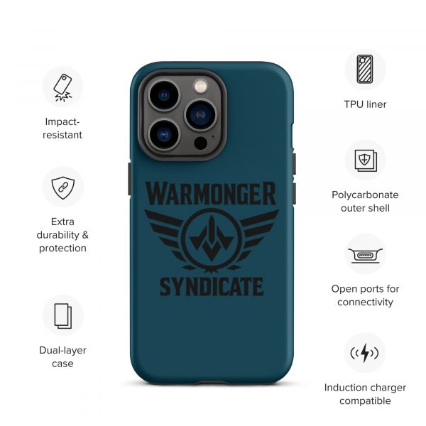 WMS Rugged Case | iPhone® | Brand | U.S. Navy/ Black