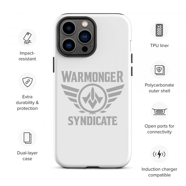 WMS Rugged Case | iPhone® | Brand | White/ Grey