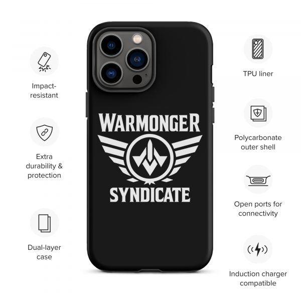WMS Rugged Case | iPhone® | Brand | Black/ White