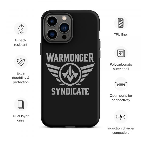 WMS Rugged Case | iPhone® | Brand | Black/ Grey