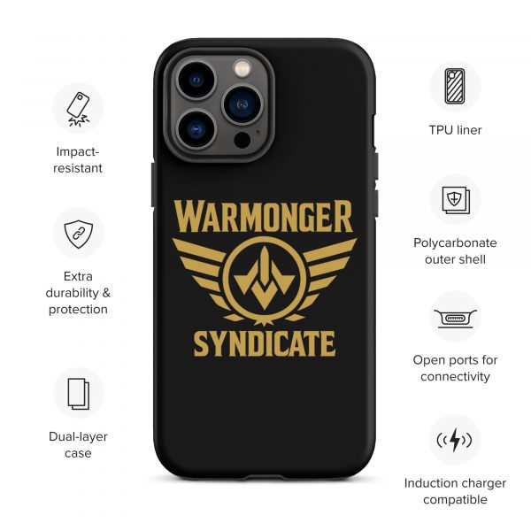 WMS Rugged Case | iPhone® | Brand | Black/ Gold