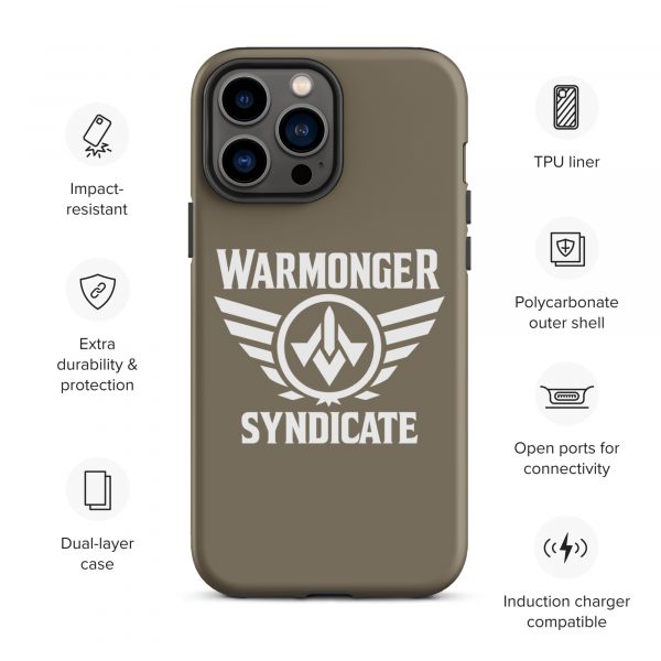 WMS Rugged Case | iPhone® | Brand | U.S. Army/ White