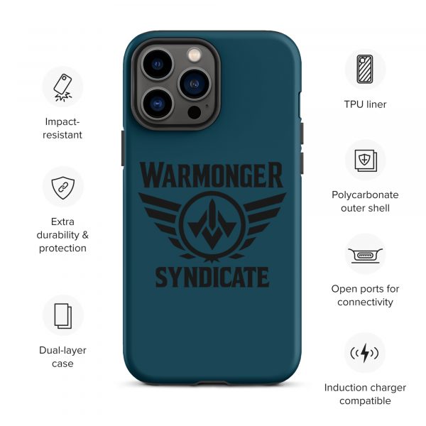WMS Rugged Case | iPhone® | Brand | U.S. Navy/ Black