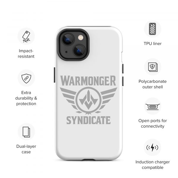 WMS Rugged Case | iPhone® | Brand | White/ Grey