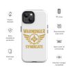 WMS Rugged Case | iPhone® | Brand | White/ Gold