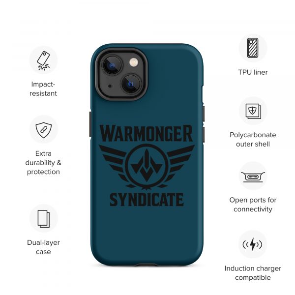 WMS Rugged Case | iPhone® | Brand | U.S. Navy/ Black