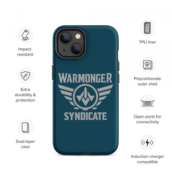 WMS Rugged Case | iPhone® | Brand | U.S. Navy/ Grey