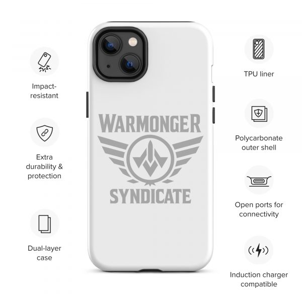 WMS Rugged Case | iPhone® | Brand | White/ Grey