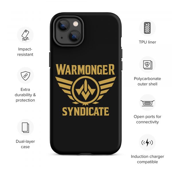 WMS Rugged Case | iPhone® | Brand | Black/ Gold