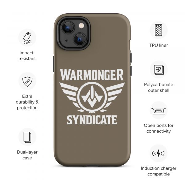 WMS Rugged Case | iPhone® | Brand | U.S. Army/ White