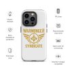 WMS Rugged Case | iPhone® | Brand | White/ Gold