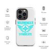 WMS Rugged Case | iPhone® | Brand | White/ Aqua
