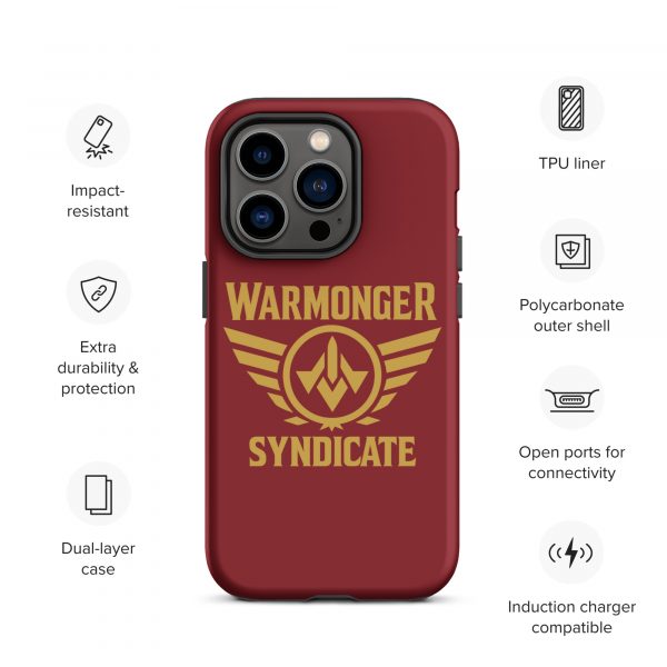 WMS Rugged Case | iPhone® | Brand | U.S. Marine Corps/ Gold