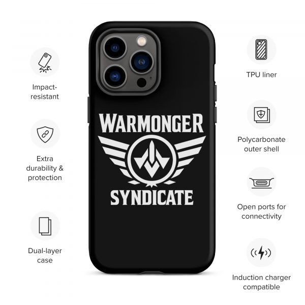 WMS Rugged Case | iPhone® | Brand | Black/ White