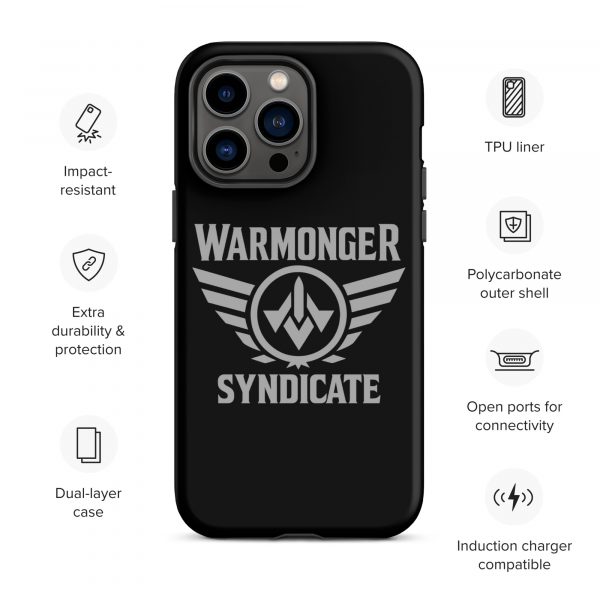 WMS Rugged Case | iPhone® | Brand | Black/ Grey