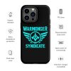 WMS Rugged Case | iPhone® | Brand | Black/ Aqua