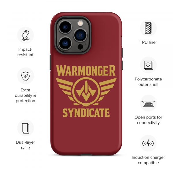 WMS Rugged Case | iPhone® | Brand | U.S. Marine Corps/ Gold