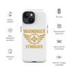WMS Rugged Case | iPhone® | Brand | White/ Gold