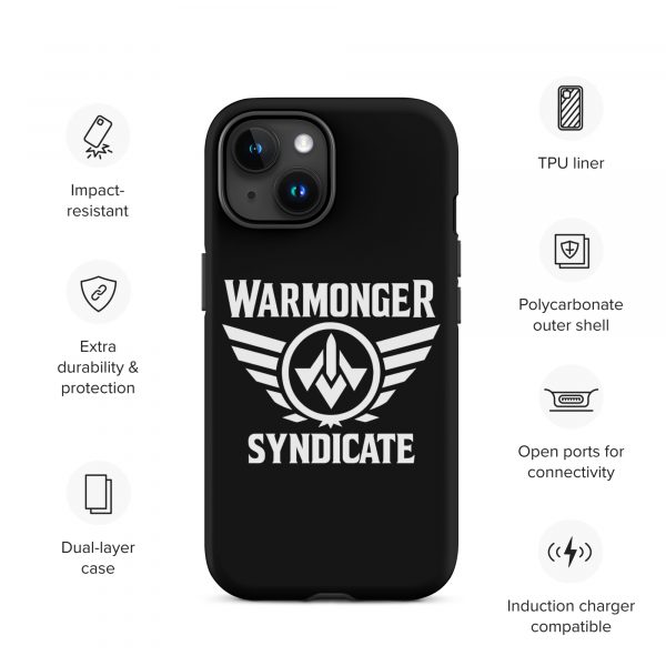 WMS Rugged Case | iPhone® | Brand | Black/ White