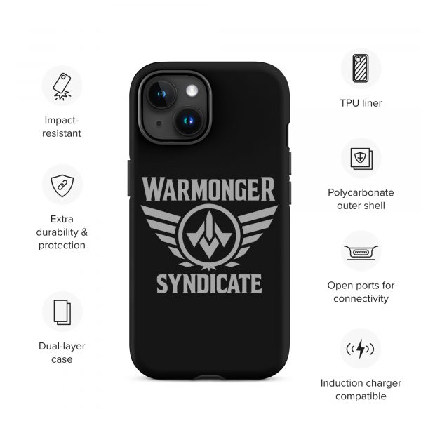 WMS Rugged Case | iPhone® | Brand | Black/ Grey
