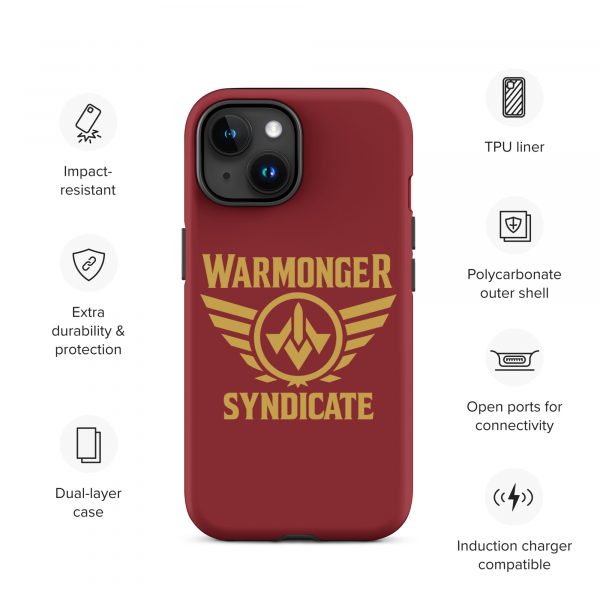 WMS Rugged Case | iPhone® | Brand | U.S. Marine Corps/ Gold