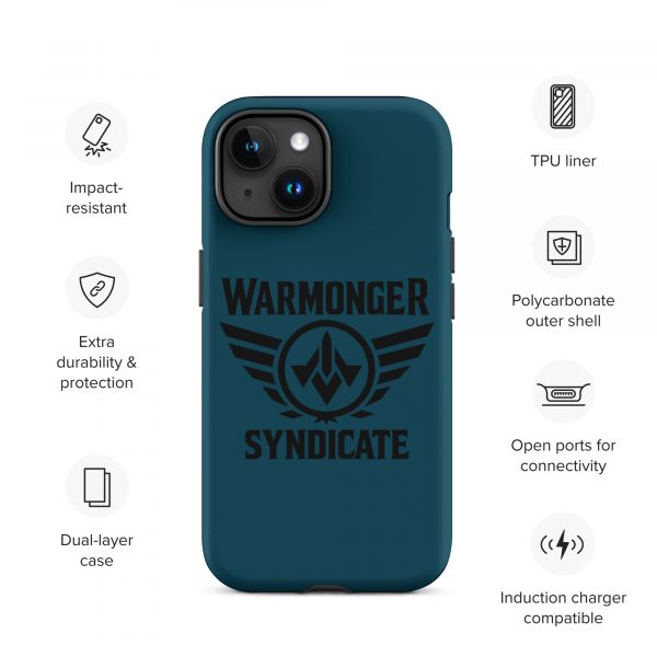 WMS Rugged Case | iPhone® | Brand | U.S. Navy/ Black