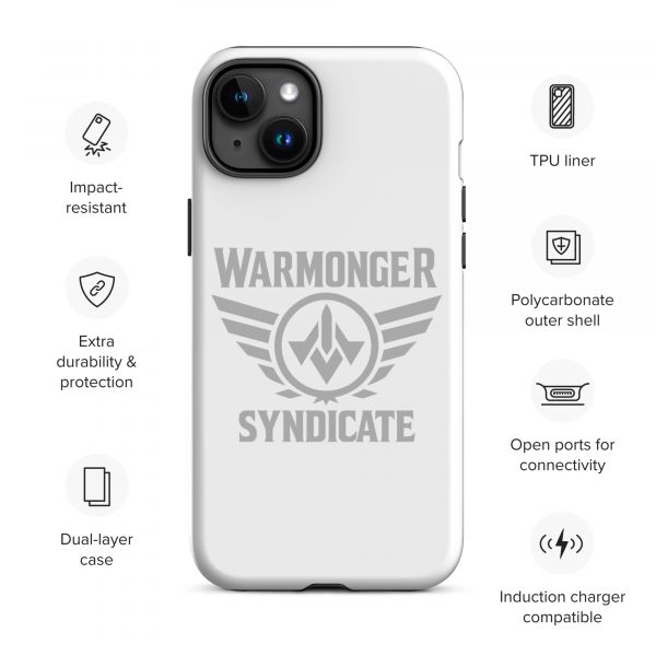 WMS Rugged Case | iPhone® | Brand | White/ Grey