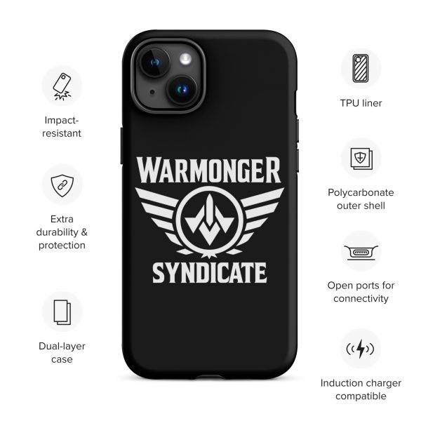 WMS Rugged Case | iPhone® | Brand | Black/ White