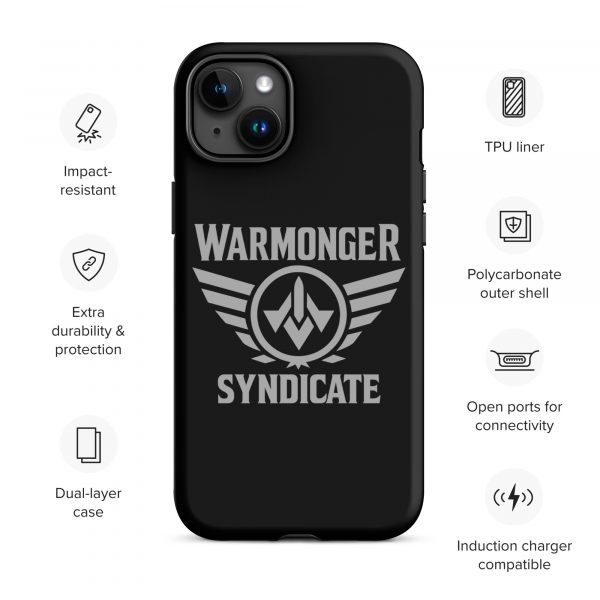 WMS Rugged Case | iPhone® | Brand | Black/ Grey
