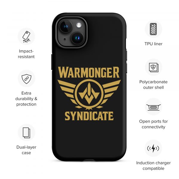 WMS Rugged Case | iPhone® | Brand | Black/ Gold