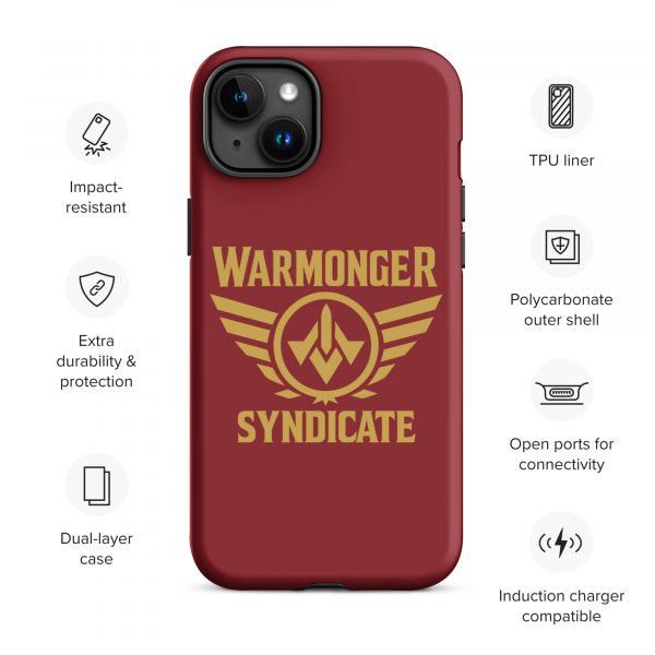 WMS Rugged Case | iPhone® | Brand | U.S. Marine Corps/ Gold