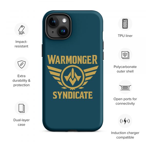 WMS Rugged Case | iPhone® | Brand | U.S. Navy/ Gold