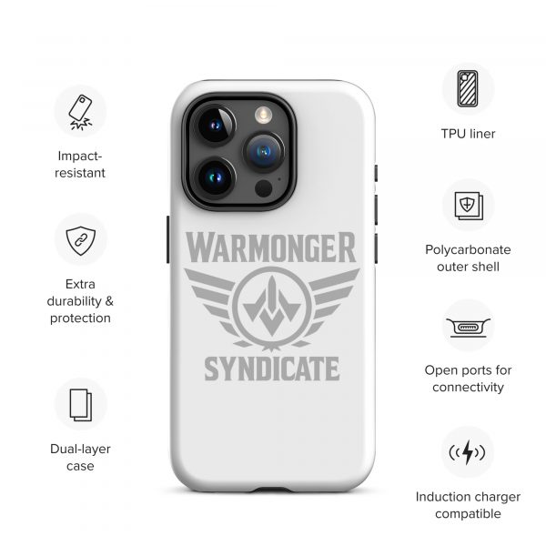 WMS Rugged Case | iPhone® | Brand | White/ Grey