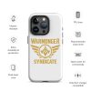 WMS Rugged Case | iPhone® | Brand | White/ Gold