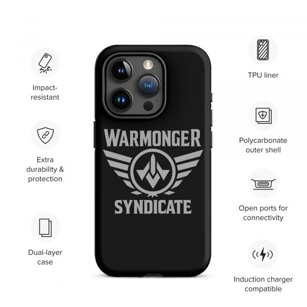 WMS Rugged Case | iPhone® | Brand | Black/ Grey